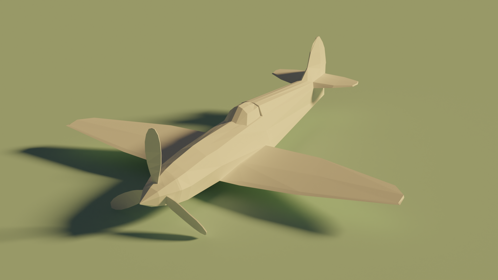LowPolyPlane